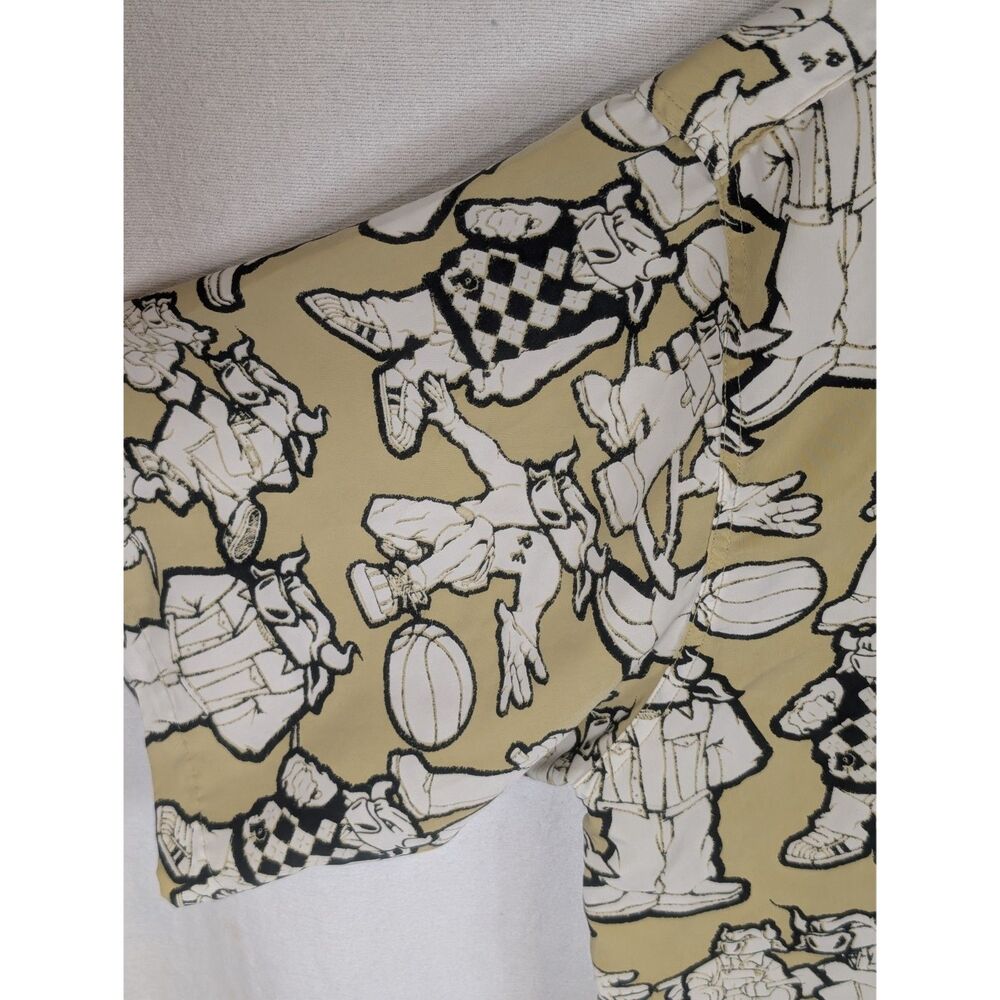 Vintage Phat Farm All Over Bull Print Short Sleeve Shirt Men's Size XXL/2XL - Picture 5 of 14